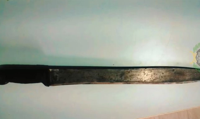 PM prende suspeito de tentativa de homicídio após ataque com facão