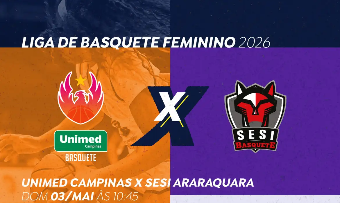 TV Brasil exibe confronto entre Unimed Campinas e Sesi Araraquara pela LBF