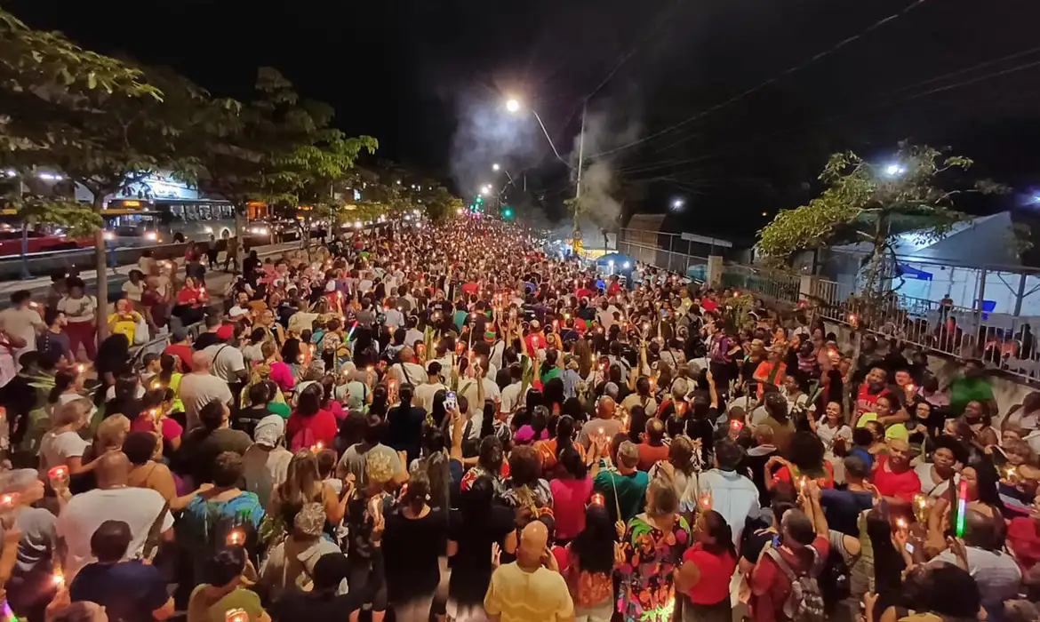 Ato inter-religioso marca celebração de São Jorge em Porto Alegre