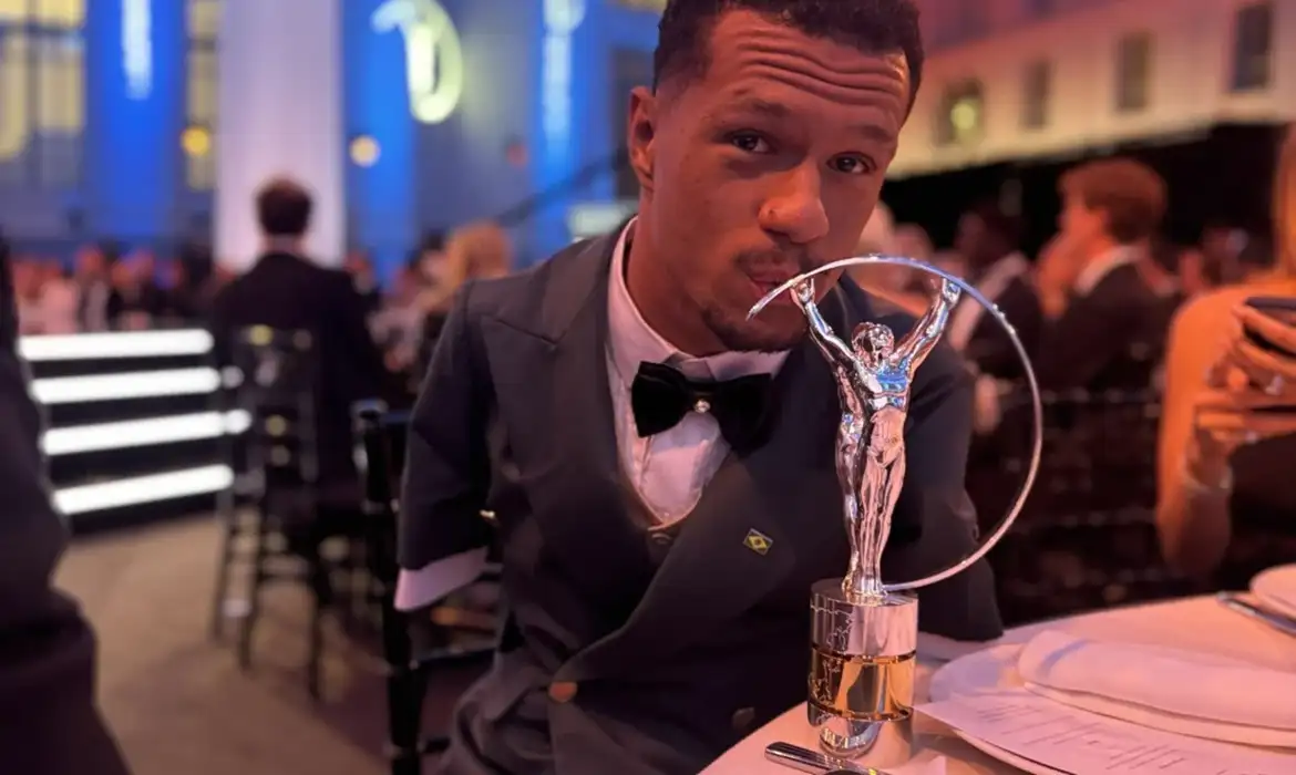 Gabriel Araújo recebe Laureus como destaque paralímpico mundial