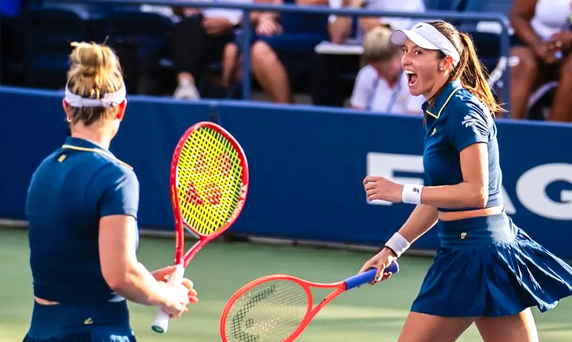 Luisa Stefani avança à semifinal do US Open e sobe no ranking mundial de duplas