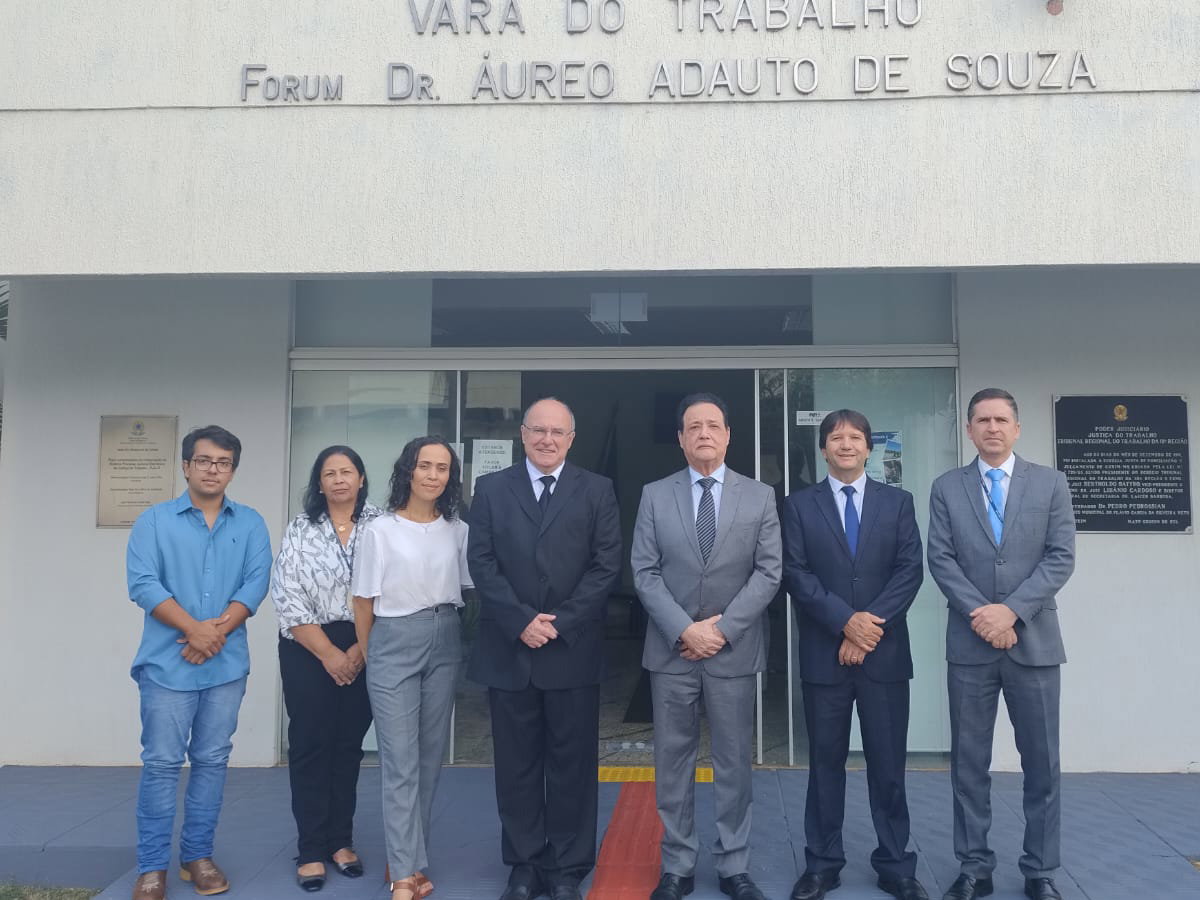 Presidente do TRT/MS realiza correição na Vara do Trabalho de Coxim em outubro