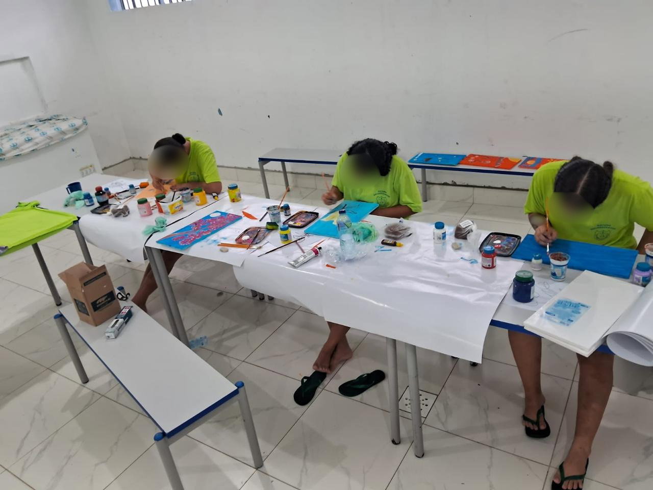 Ações de acolhimento e bem-estar são promovidas no centro socioeducativo feminino de Cuiabá