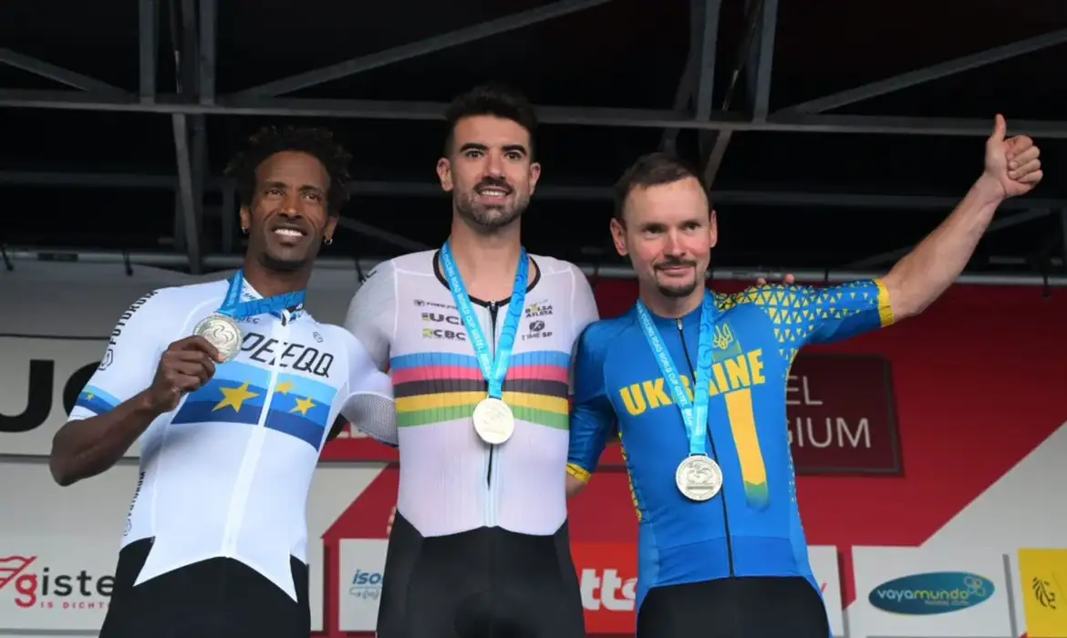 Brasil conquista ouro e seis pratas na etapa belga da Copa do Mundo de Ciclismo