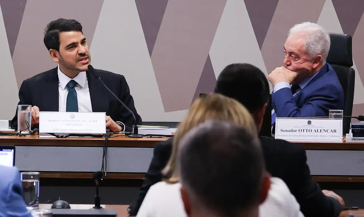 Senado inicia sabatina de Jorge Messias para o Supremo Tribunal Federal