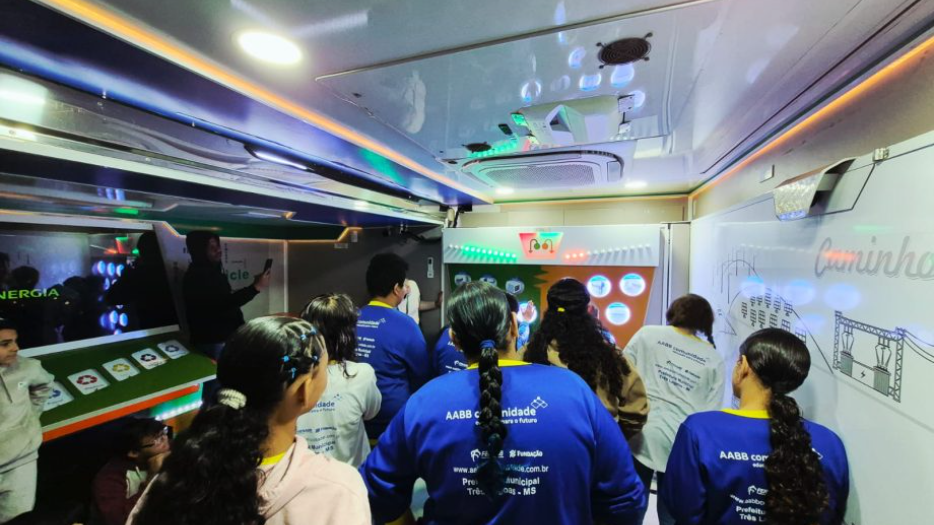 Crianças participam de projeto sobre uso consciente de energia em SCFVs