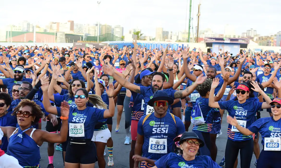 Corrida Nacional do Sesi reúne mais de 60 mil participantes em 2026