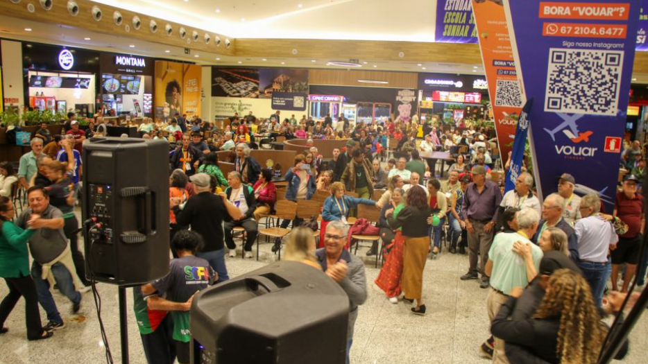 Três Lagoas abre os Jogos da Melhor Idade com campanhas de solidariedade e incentivo ao comércio