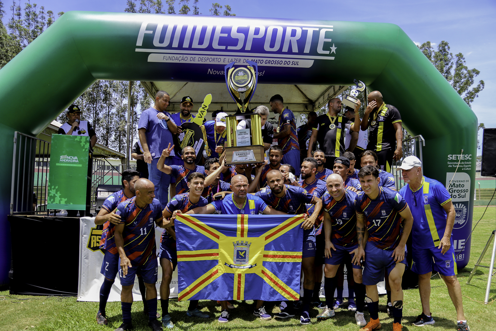 Copa dos Campeões inicia Copa Assomasul 2026 em Campo Grande neste sábado