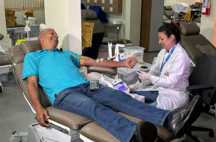 Doações de sangue de Domingos Sosti se encerram após 52 anos com homenagem