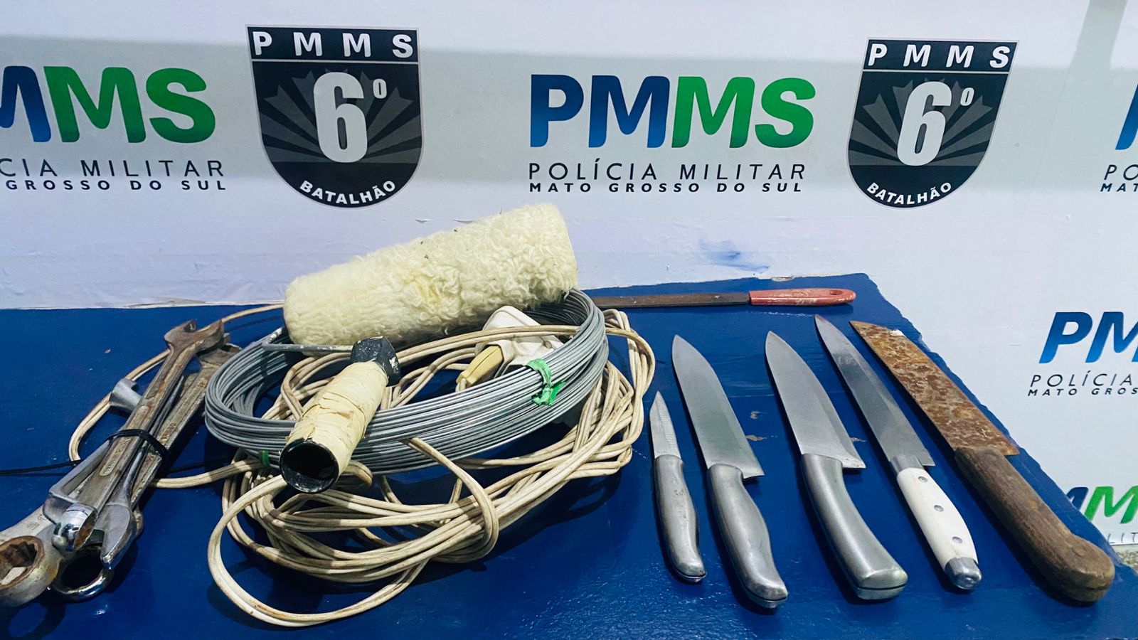 Homem é detido por furto residencial e mandado de prisão em Corumbá