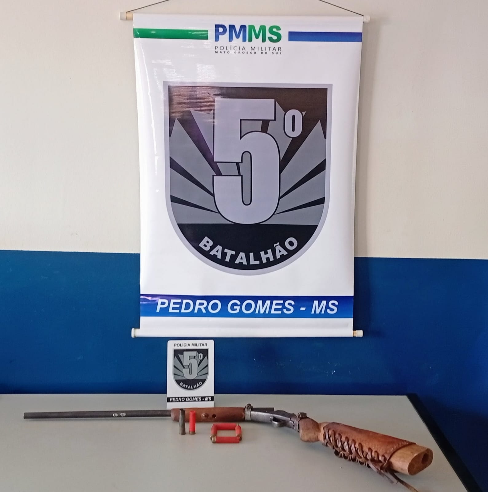 Homem é preso por furto e porte ilegal de arma em Pedro Gomes