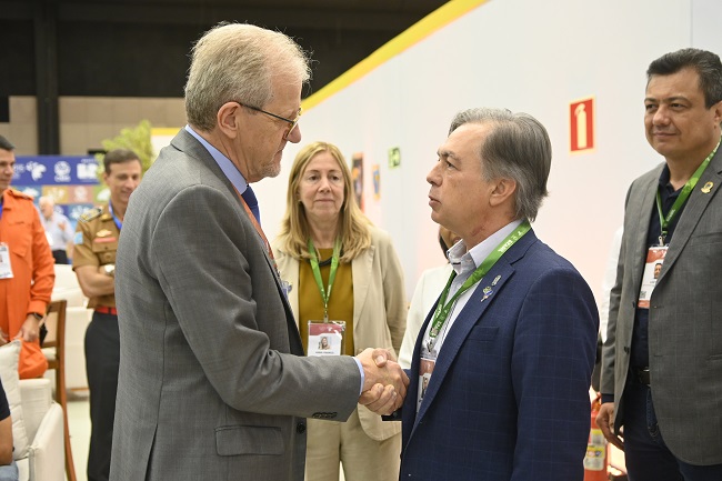 Operação de segurança da COP15 é inspecionada por Sejusp em Campo Grande