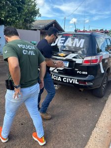 Polícia Civil efetua prisão preventiva de agressor em Campo Grande