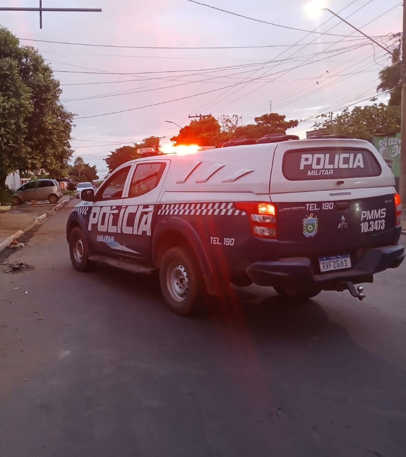 Polícia Militar de Corumbá atua no bairro Dom Bosco e prende suspeito