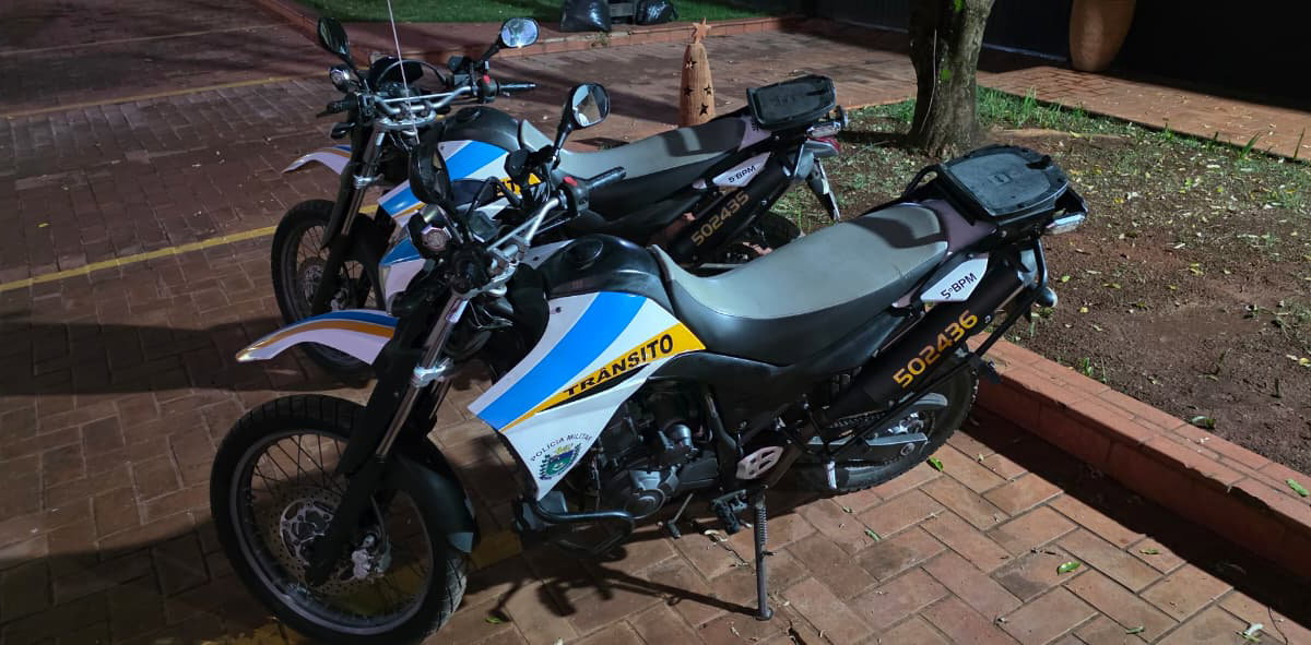 Polícia Militar realiza prisões em motopatrulhamento em Rio Verde de MT/MS