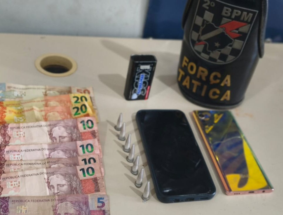 Prisão por tráfico de drogas é efetuada pela Polícia Militar em Três Lagoas